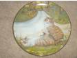 CAT DECORATIVE plate. 