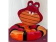 **FREE** Large soft toy red & orange Snake